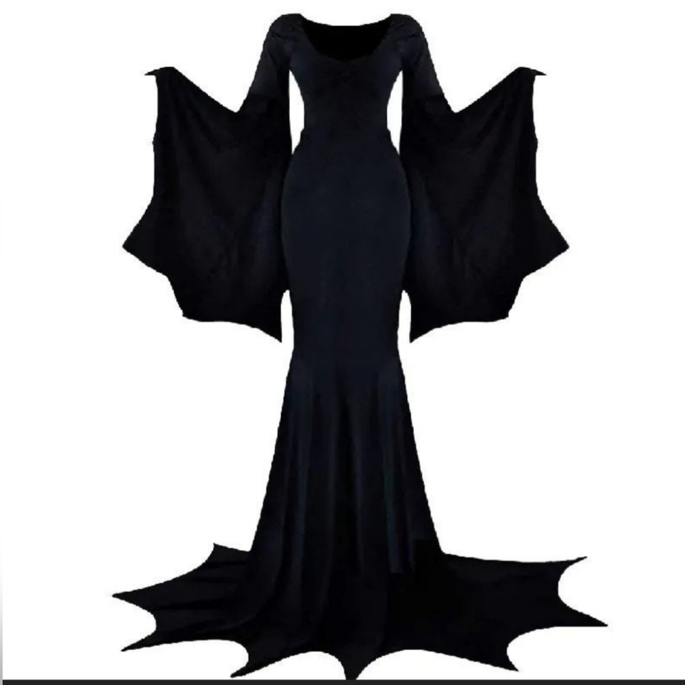 Morticia Addams dress